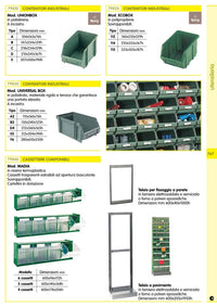 4Pz Contenitore Terry "Unionbox E" 307X500X190H