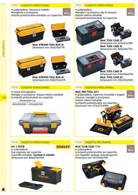 6Pz Portautensili Terry "Tool Case 16" Gr.40