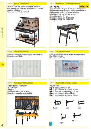 5Cf Sc Ganci Plastica X Pannelli Figura 3 A "L" (Pz.5)