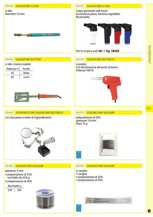 supporto per saldatore elettrico kemper 93007