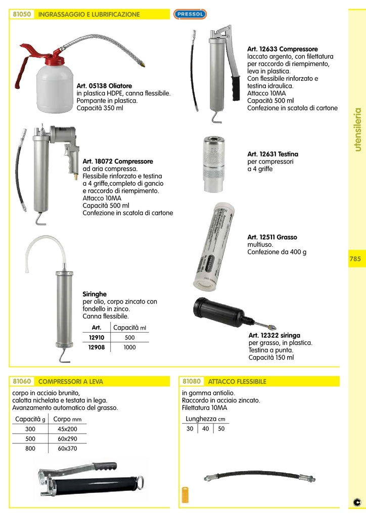 pressol oliatore plastica capacità ml.350 art. 05138 cod:ferx.11639