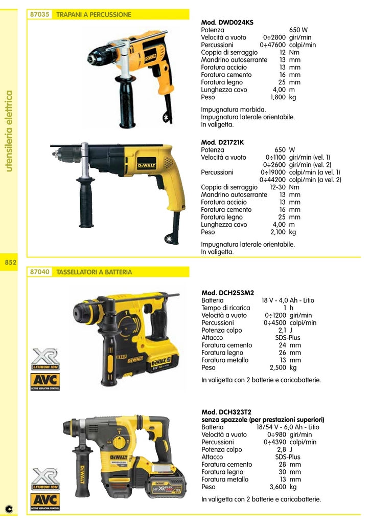 dewalt spazzole x dw130 art. 450374-07 cod:ferx.4867