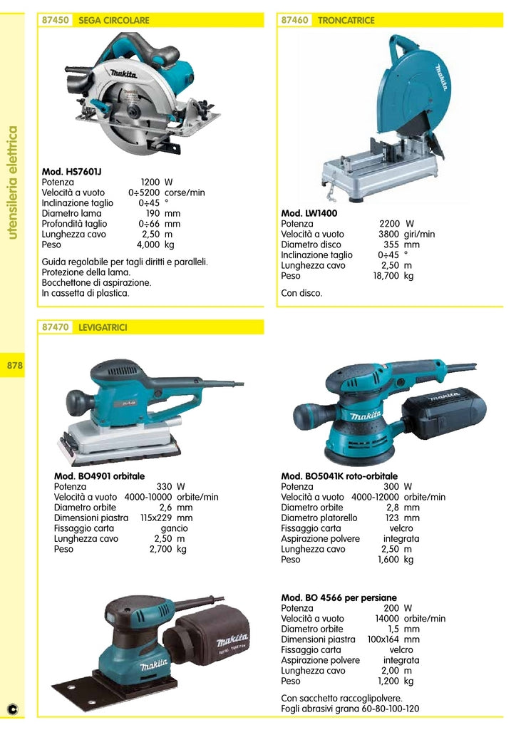 1Pz Makita 10 Fogli Adesivi Cod.P42874 X Bo4566 P60