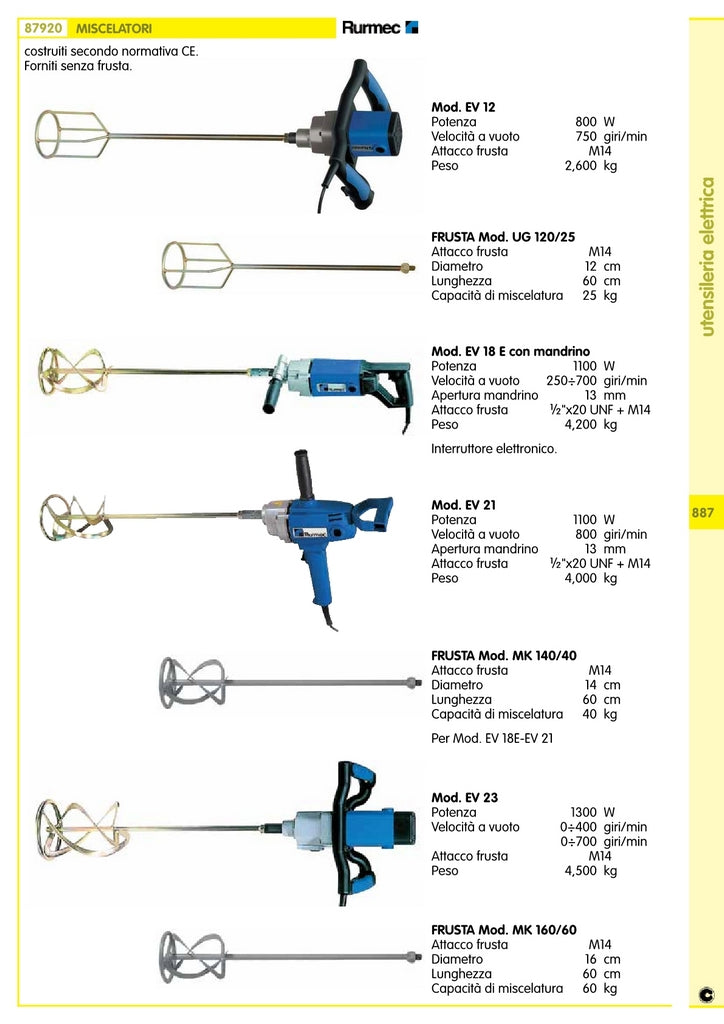 frusta per miscelatore rurmec mk 140/40 cod:ferx.11780