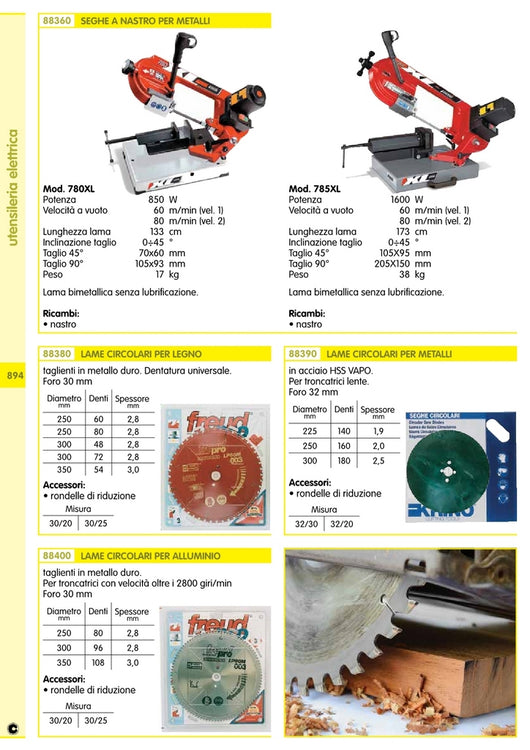 segatrice a nastro femi art. 780xl 6857