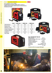 saldatrice inverter force 165+kit+val.plast. 31131