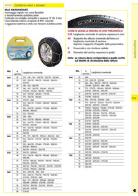 catene da neve maglia 9 mm "kilimangiaro" misura 020 cod:ferx.17327.stock
