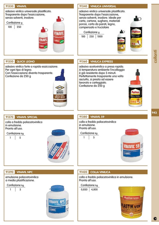 12pz colla vinavil gr.100 26774