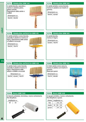 6pz pennellessa setola mista s.420 gr.70x170 cod:ferx.93103