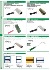 20pz ricambio rullo per smalto x radiatore 515/ 5 42616