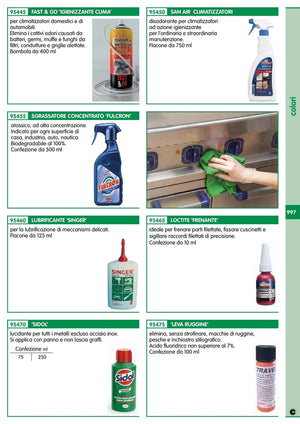 12pz spray "fast&go" igienizzante clima ml.400 cod:ferx.6056