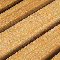 Pedana Doccia Semicircolare in Legno di Bamboo 60x60