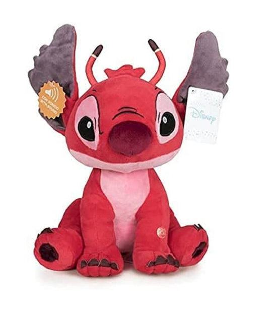 Peluche Stitch Morbido Parlante Da 100cm Rosso Pupazzo Per Bambini Lilo & Stitch         