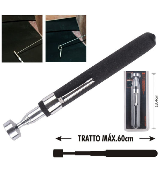 Penna Asta Telescopica Allungabile Con Calamita Magnetica Strumento Precisione         