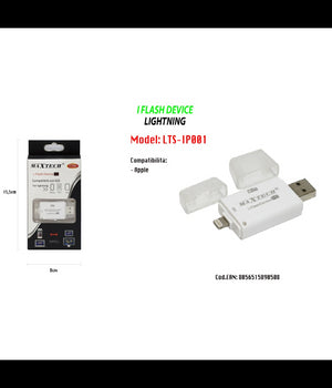 Pennetta Otg Per Schede Sd/tf Usb Adattatore Compatibile Con Ios Maxtech Lts-ip001         