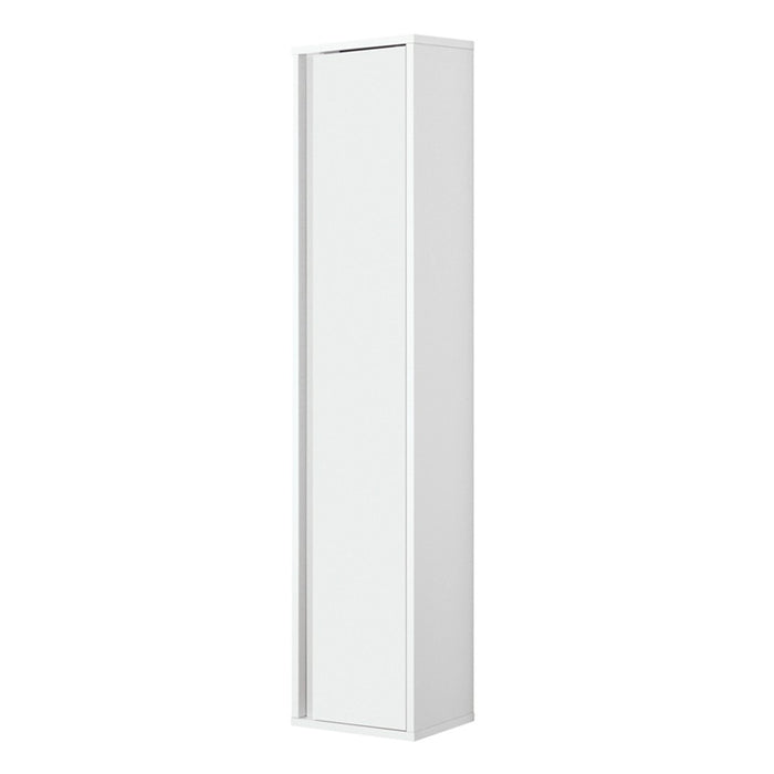 Colonna bagno sospesa Duble H. 150 cm bianco lucido con chiusura rallentata