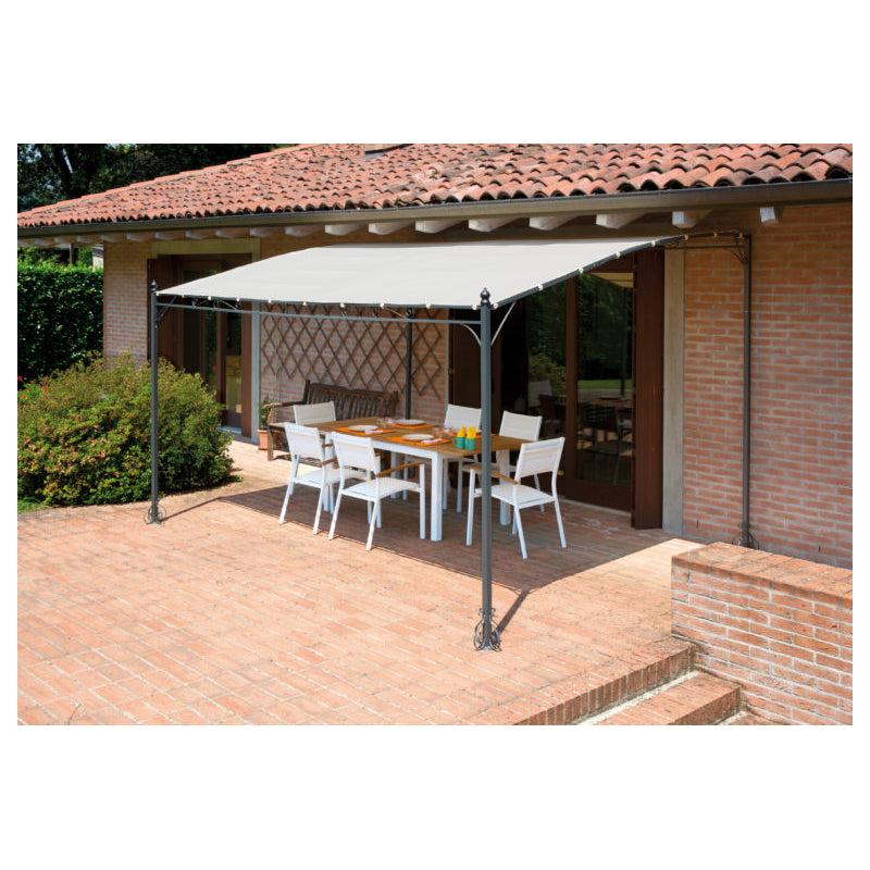 Pergola Moia A Parete Kansas 3 X 2.5 Mt