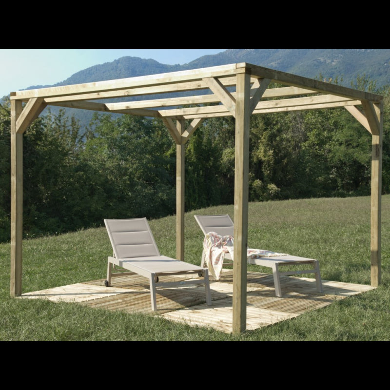 Pergola Ponza Cm 300X300 Losa