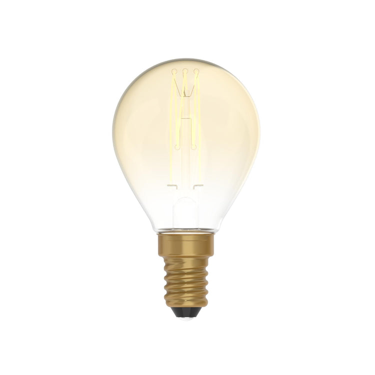 Lampadina led vintage con finitura oro