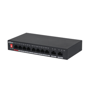 Switch Desktop 10 Porte con 8  PoE non gestito PFS3010-8ET-96-V2 - Dahua