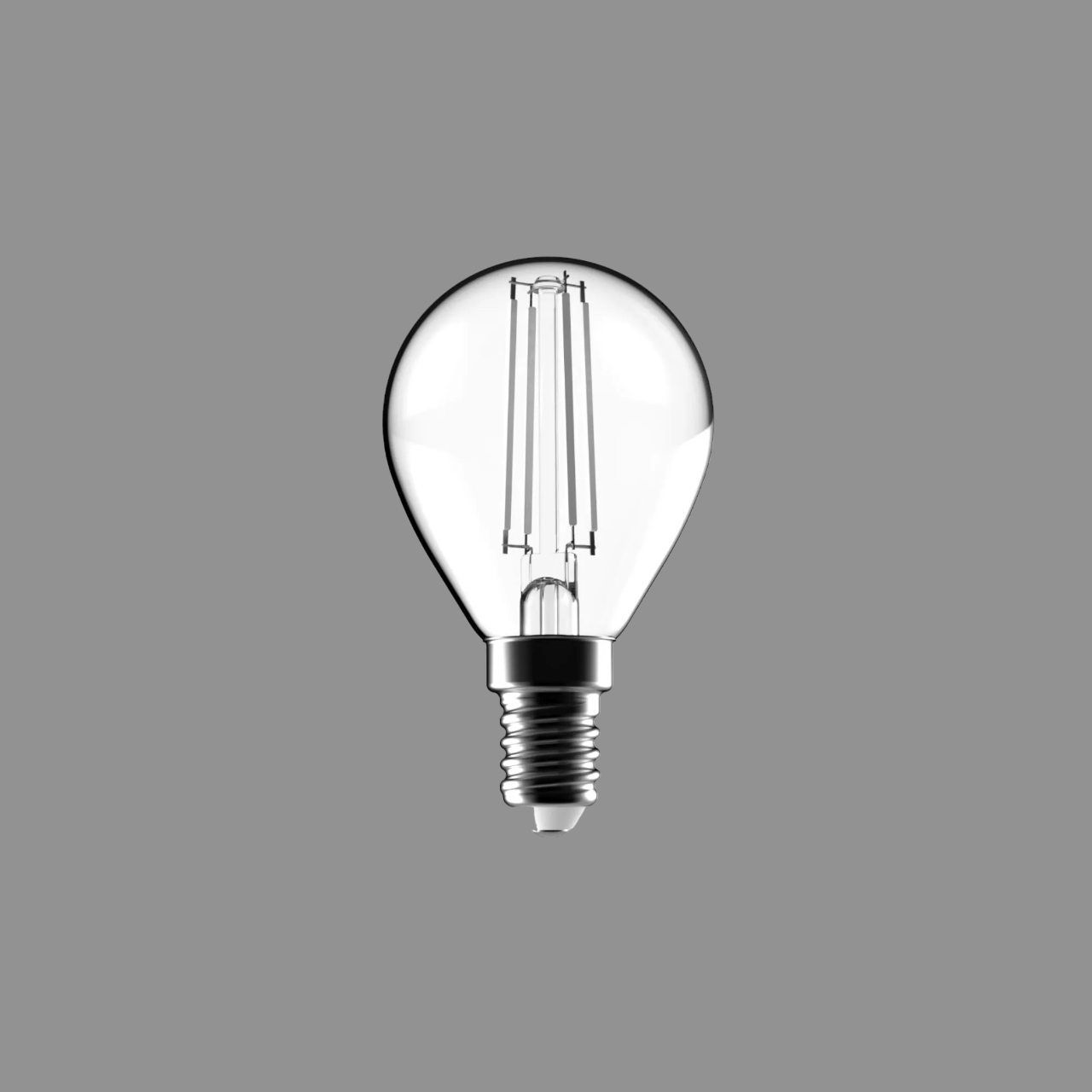 Lampadina Led Filament White Sfera 4,5W 470lm 2700K dim