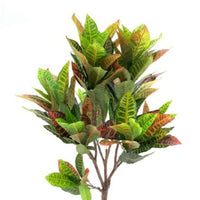 Pianta artificiale Croton 120h 134 foglie