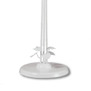 Piantana moderna padana lampadari shabby chic 1104 pt3 e14 led metallo vetro lampada terra