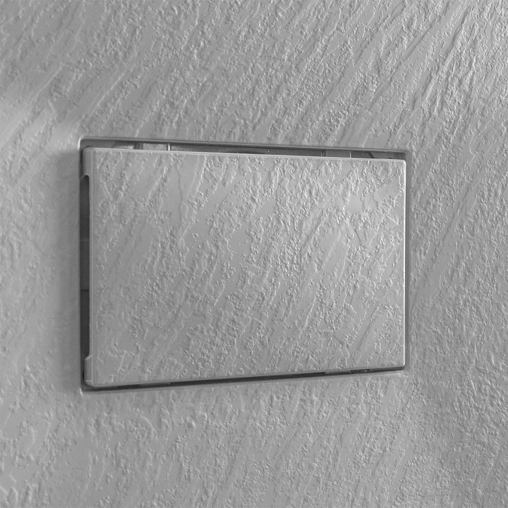 Piatto doccia 70x90 in resina grigio effetto pietra serie AgorÃ 