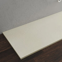 Piatto doccia acrilico beige effetto pietra ultraslim altezza 2,6cm, dimensioni 100x100