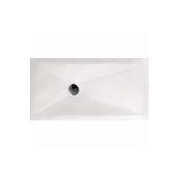 Piatto doccia in ceramica althea up altezza 3 cm, dimensioni 80x140