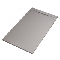 Piatto doccia mineralmarmo effetto pietra grigio chiaro venice, dimensioni 70x200