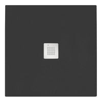 Piatto doccia nero 90x90 cm linea emotion serie serenity quadrato cod 82535