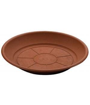 Piatto Sottovaso Tondo Piatti Vasi Fiori Piante Per Fioriera Plastica Diam. 28cm         