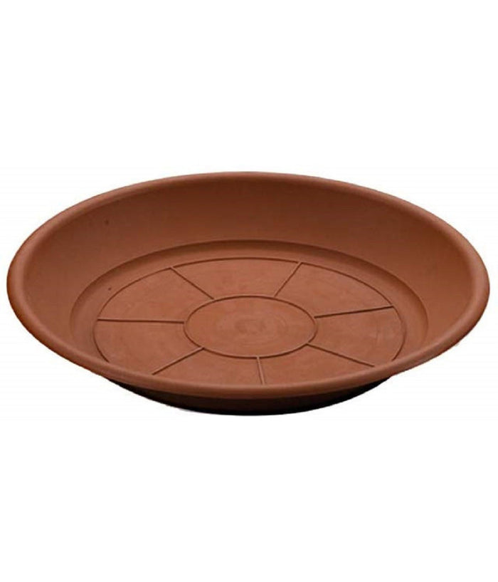 Piatto Sottovaso Tondo Piatti Vasi Fiori Piante Per Fioriera Plastica Diam. 28cm         