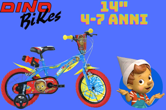 Bicicletta Bambino Dino Bikes PINOCCHIO 14 pollici