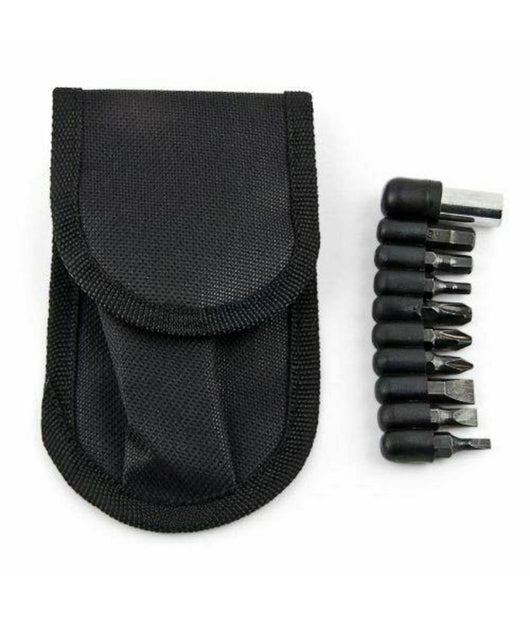 Pinza Tascabile Multifunzione Con 15 Funzioni In Acciaio Con Astuccio Utensile         