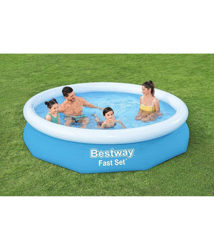 Piscina Fast Set Tonda Fuori Terra Con Anello Gonfiabile 3200lt 305x66 Cm 57456         