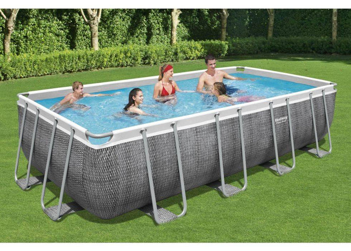 Piscina fuori terra Bestway 56998 Power Steel RATTAN 549 x 274 x 122 cm - Bestway