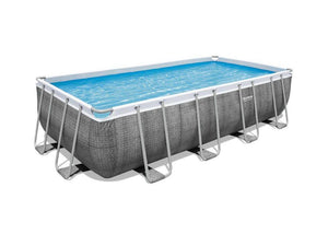 Piscina fuori terra Bestway 56998 Power Steel RATTAN 549 x 274 x 122 cm - Bestway