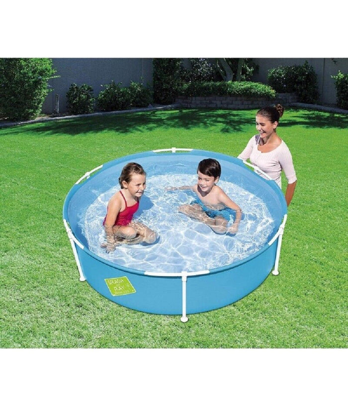 Piscina Fuori Terra Steel Pro Frame Rotonda Da 152x38 Cm 580lt Per Bambini 56283         