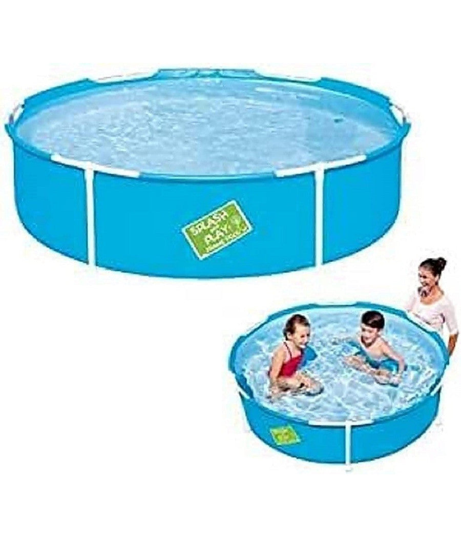 Piscina Fuori Terra Steel Pro Frame Rotonda Da 152x38 Cm 580lt Per Bambini 56283         