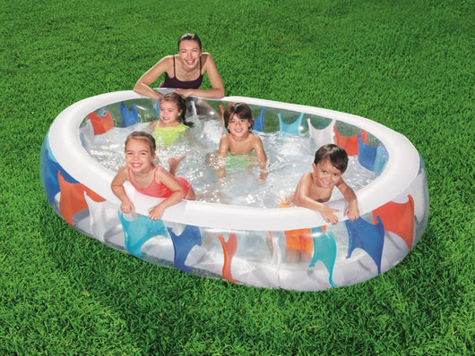 Piscina Gonfiabile Multicolore Cm.152 X 234 X 51 H 54066B