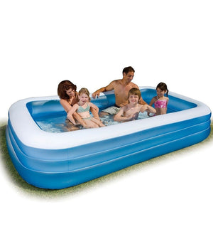 Piscina Gonfiabile Rettangolare 305 X 183 X 56 Cm Giardino Piscina Family         