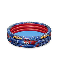 Piscina Gonfiabile Spiderman L'uomo Ragno 3 Anelli 122x30cm Per Bambini 2+ 98018         