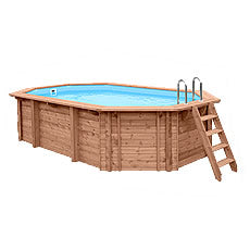 Piscina in legno fuori terra JARDIN 560