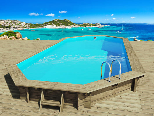 Piscine bois  Ibiza  8,57x4,57x1,31 m