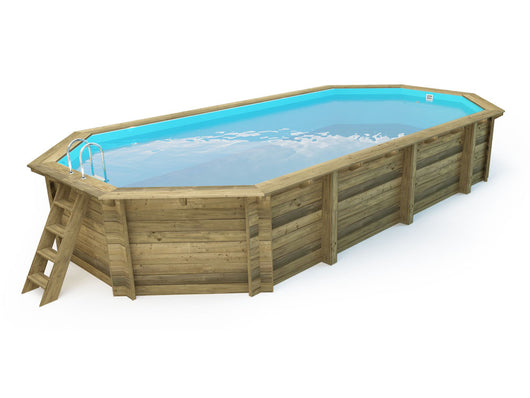 Piscine bois  Ibiza  8,57x4,57x1,31 m