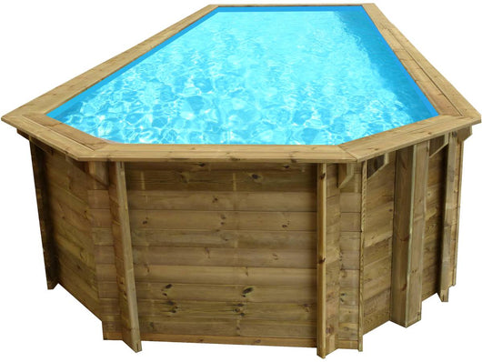 Piscina in legno in kit  Lima  11,03x3,70x1,44 m