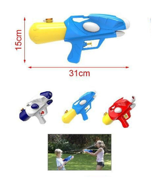 Pistola Ad Acqua 31x15cm Con Serbatoio Giocattolo Per Bambini Mare Estate 2904366         