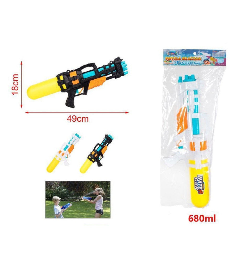 Pistola Ad Acqua Con Pompa Liquidator Serbatoio 680 Ml Bambini 49x18 Cm 2904379         